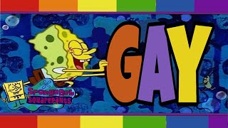 SPONGEBOB  THE GAY SONG  PARODY [upl. by Sandler934]