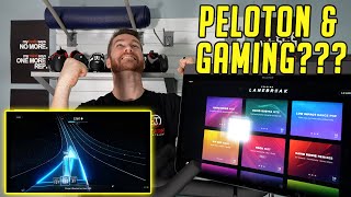 PELOTON and GAMING  Peloton LaneBreak Gaming Mood  GAMING ON YOUR PELOTON [upl. by Franchot]