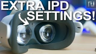 The Oculus Quest 2 Extra IPD Settings Glare and Ghosting Solved [upl. by Parish]