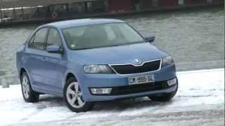 Essai Skoda Rapid 12 TSI 105 Ambition 2013 [upl. by Rosabel]