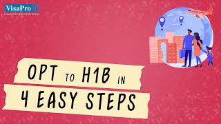 Change F1 OPT to H1B Visa In 4 Easy Steps [upl. by Jerrine]