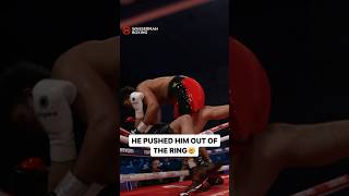 Over the top rope🤣 boxing funny [upl. by Esac]