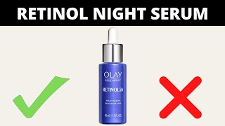 How To Use Olay Regenerist Retinol 24 Night Serum [upl. by Gnouc]