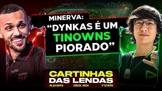 CARTINHAS DAS LENDAS  QUEM É O MELHOR TIME  CBLOL 2024 1º Split  Playoffs Semana 2 [upl. by Annirok385]