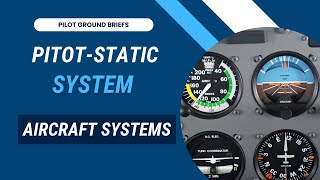 How do flight instruments work  Understand the Pitot Static System [upl. by Floro]