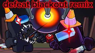 【FNF】V3ブラックVS V4ブラックでdefeat blackout remix fnf [upl. by Denison288]