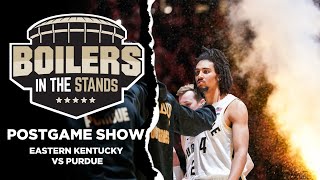 Eastern Kentucky Colonels vs Purdue Boilermakers  Boilers In The Stands Postgame Show [upl. by Rede]