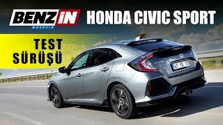 Honda Civic Sport Hatchback 15 Turbo test  2017 [upl. by Collum]