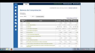 Generar Balanza de Comprobación SAT XML [upl. by Nair]