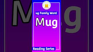 ug Word Family  English Reading Practice for kids Tamilarasi English [upl. by Rasmussen]