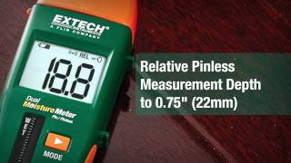 MO260 amp MO265 Combination PinPinless Moisture Meter Product Video [upl. by Hance]