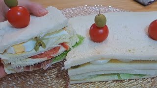 Tramezzino  Sandwich  IDEA CENA [upl. by Yarb]