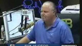 Ass Rush Limbaugh mocks Michael J Fox sickhorsescom [upl. by Neirb]