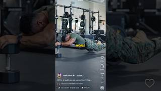 US Marine Ab Workout 🫡 bernardorebeil fitness gym abs absworkout [upl. by Anirahc]