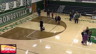 Strongsville High vs Euclid High School Girls FreshmanJVVarsity Basketball [upl. by Sergius]