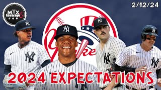 New York Yankees 2024 Expectations  Yankees Hot Stove [upl. by Diley]