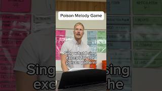 Poison Melody game for sight singing choir singingexercises musicteacher [upl. by Rebmak]