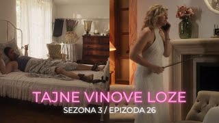 Tajne vinove loze 3 sezona 26 epizoda  Ines vezuje Vuka i preti Veri da će ga ubiti sadržaj ep [upl. by Annaeirb]