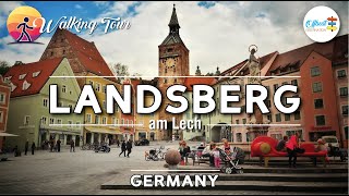 🇩🇪 Landsberg Am Lech  A Beautiful Town in Bavaria Germany [upl. by Noletta]