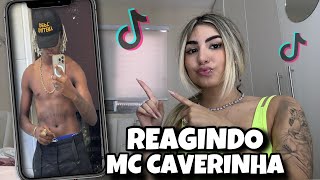 REAGINDO AOS TIK TOKS DO MC CAVERINHA [upl. by Neillij]