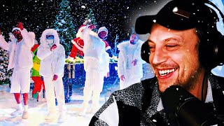 Reacting to the SIDEMEN CHRISTMAS SONGS [upl. by Ilatfen]