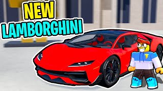 This NEW LAMBORGHINI CENTENARIO Is OP In Dealership Tycoon [upl. by Nyrhtakyram]