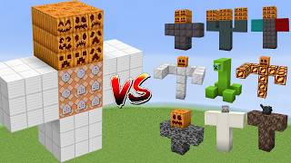 ALPHA MUTANT IRON GOLEM vs All Minecraft Bosses  Minecraft Mob Battle [upl. by Maureen]