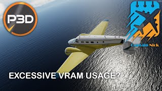 P3DV5 VRAM Settings TestGot VRAM [upl. by Yecal864]