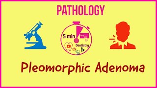 Histopathology Salivary glandPleomorphic adenoma mixed tu [upl. by Zink909]