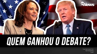 VEJA A ANÁLISE DE DEBATE ENTRE KAMALA HARRIS E DONALD TRUMP PARA A PRESIDÊNCIA DOS EUA [upl. by Hitchcock306]