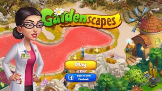 Gardenscapes New Area  Mineral Valley  Day 1 [upl. by Debora124]