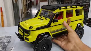 MN86S G500 crawler 4x4 Unboxing and test [upl. by Litnahc]