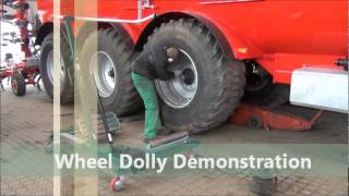 Compac AgriculturalEarthmover Wheel Dolly Model 90538 [upl. by Lorelle262]