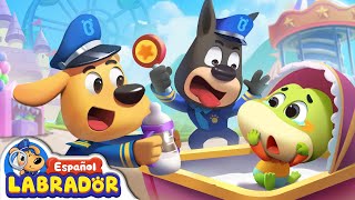 🔍Sheriff Labrador  La Policía Cuida del Bebé Gecko 🍼  Videos para Niños  BabyBus en Español [upl. by Shaer967]