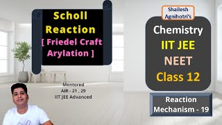 Reaction Mechanism19  Scholl Reaction  Friedel Craft Arylation  IIT AdvMainsNEETClass 11 12 [upl. by Lewison]