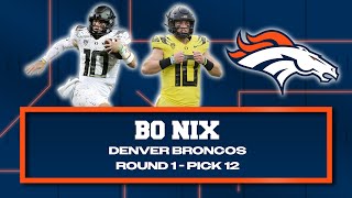 Bo Nix  The New QB1 in Denver [upl. by Jerz981]