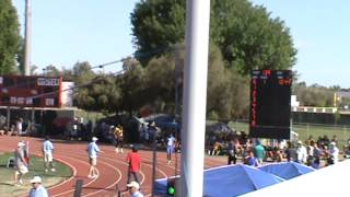 Devon Allen Sr Brophy Prep 2013 AZ Div 1Track Championship 100m Dash 1058 5112013 [upl. by Scuram879]