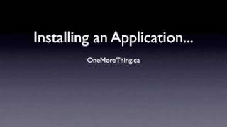 How To Install an Application in Mac OS X [upl. by Drofub]