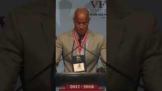 David Goggins gets EMOTIONAL at VFW [upl. by Betthezel38]