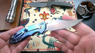 Hinderer XM18 35quot Bowie quotBattle Bluequot  erste Eindrücke [upl. by Hieronymus122]