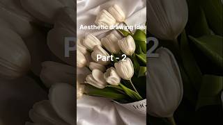 Aesthetic drawing Idea  part 2 asthetic newshorts sketch trendingshorts easydrawing [upl. by Aneelak]