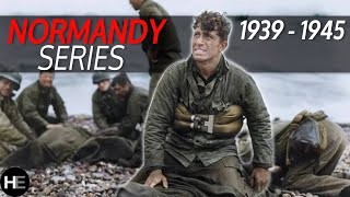 ORIGINAL FOOTAGE Ultimate Then amp Now Compilation  Cherbourg  Normandy WW2 [upl. by Ramhaj]