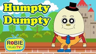 Humpty Dumpty Sat on a Wall  Nursery Rhymes Lyrics for Children [upl. by Siskind465]