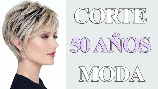 55 CORTE DE CABELLO PARA MUJER DE 50 AÑOS Y MAS  CORTE DE PELO CORTO DE MODA [upl. by Raf]