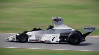 Hot Lap Brabham BT44 Donington Park GP Leicestershire Inglaterra [upl. by Reizarf472]