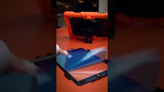 Orange iPad 9th case🎃🎃unboxing ipad ipadpro ipad9 ipadcase accessories halloween seymac [upl. by Ahsirek]