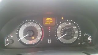 HOW TO RESET OIL LIFE ON A 20112016 HONDA ODYSSEY EXL TOURING ELITE [upl. by Feodora]