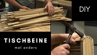 Tischbeine selber bauen ABER doch nicht SODIY Table legs [upl. by Henriques360]