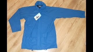 Portwest Sealtex Classic S450 Mens Rain Jacket Waterproof PU Coating Hooded Coat [upl. by Keil]