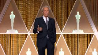 Clint Eastwood honors Maureen O’Hara at the 2014 Governors Awards [upl. by Nove]